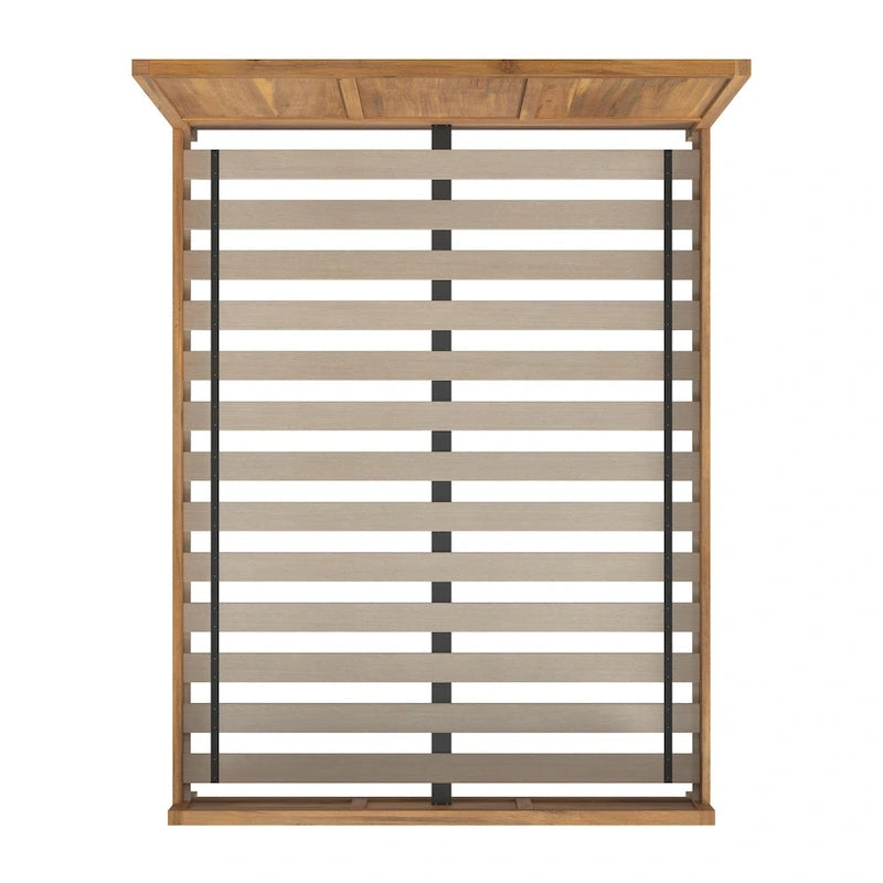 Lit à panneaux de style Shaker en pin naturel avec tête de lit en bois massif Trois coloris au choix